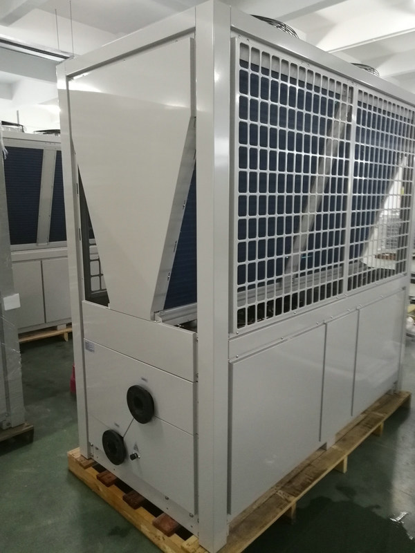 Spa Or Swimming Heat Pump For Public s 84KW Galvanized Steel Sheet